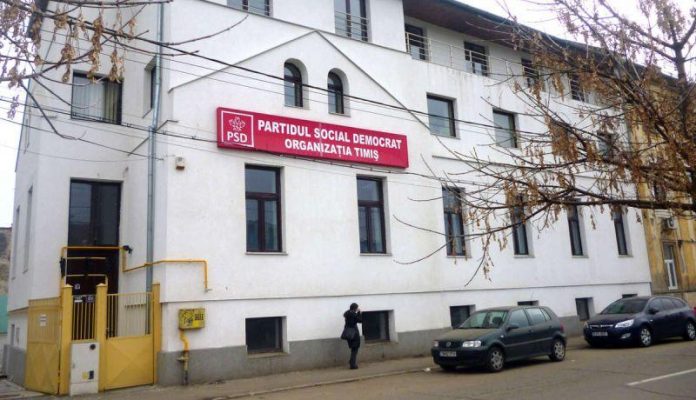 Sediul PSD Timiș, atacat cu cocktailuri Molotov