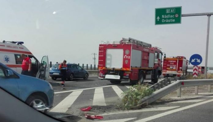 accident, autostrada A1, trei morti, patru raniti, deva-orastie