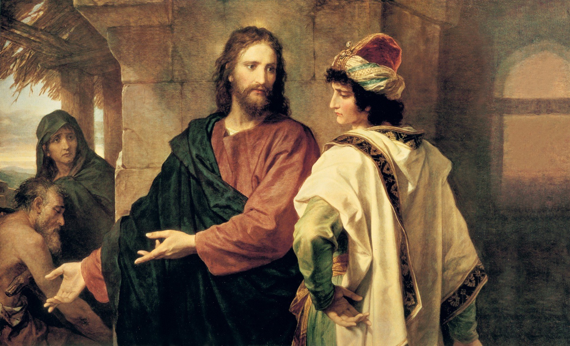 Called to Share "Christ and the Rich Young Ruler," by Heinrich Hofmann