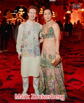 Foto Mark Zuckerberg Nuntă Indiană- Tik Tok