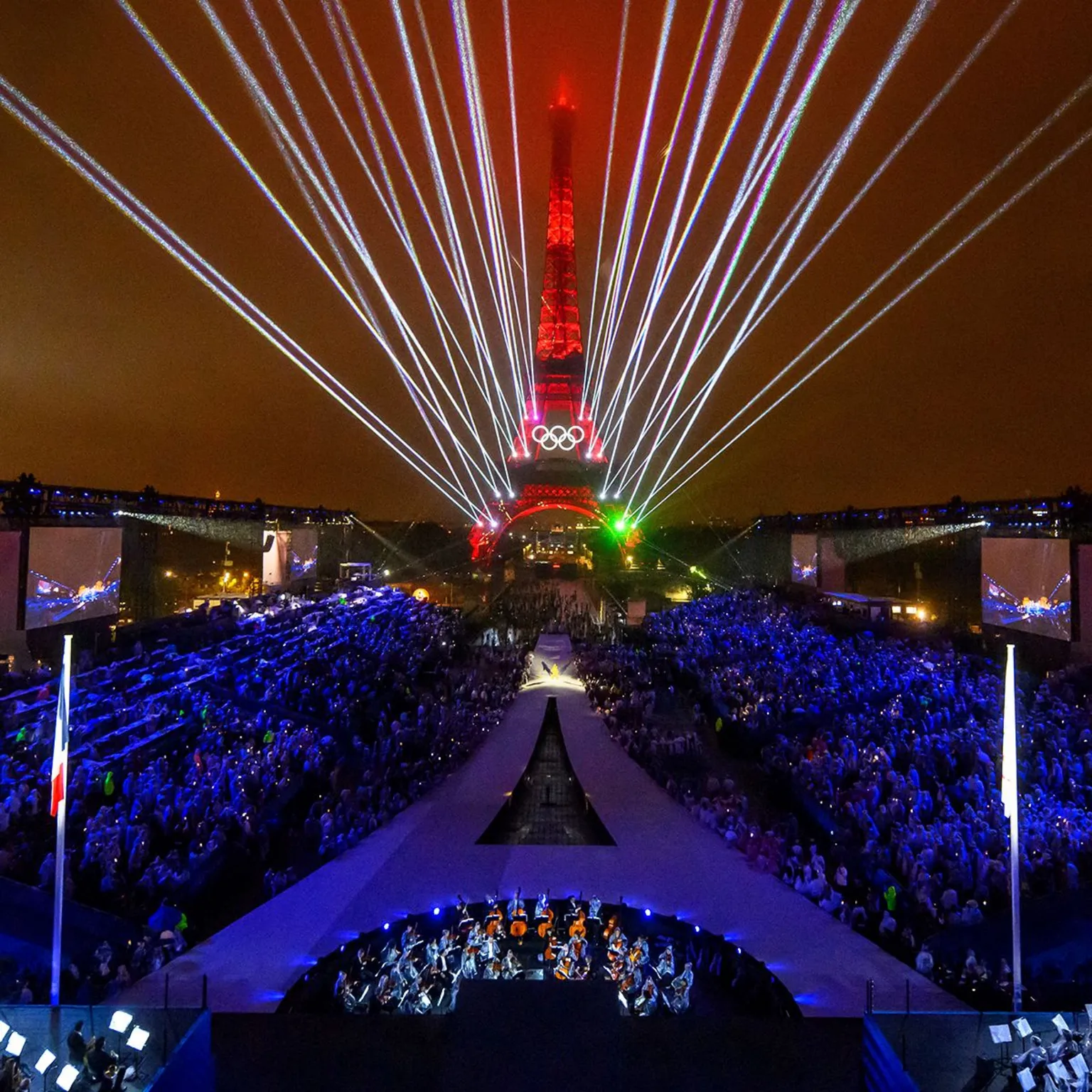 FOTO VIDEO Jocurile Olimpice de la Paris au debutat cu o ceremonie spectaculoasă pe Sena