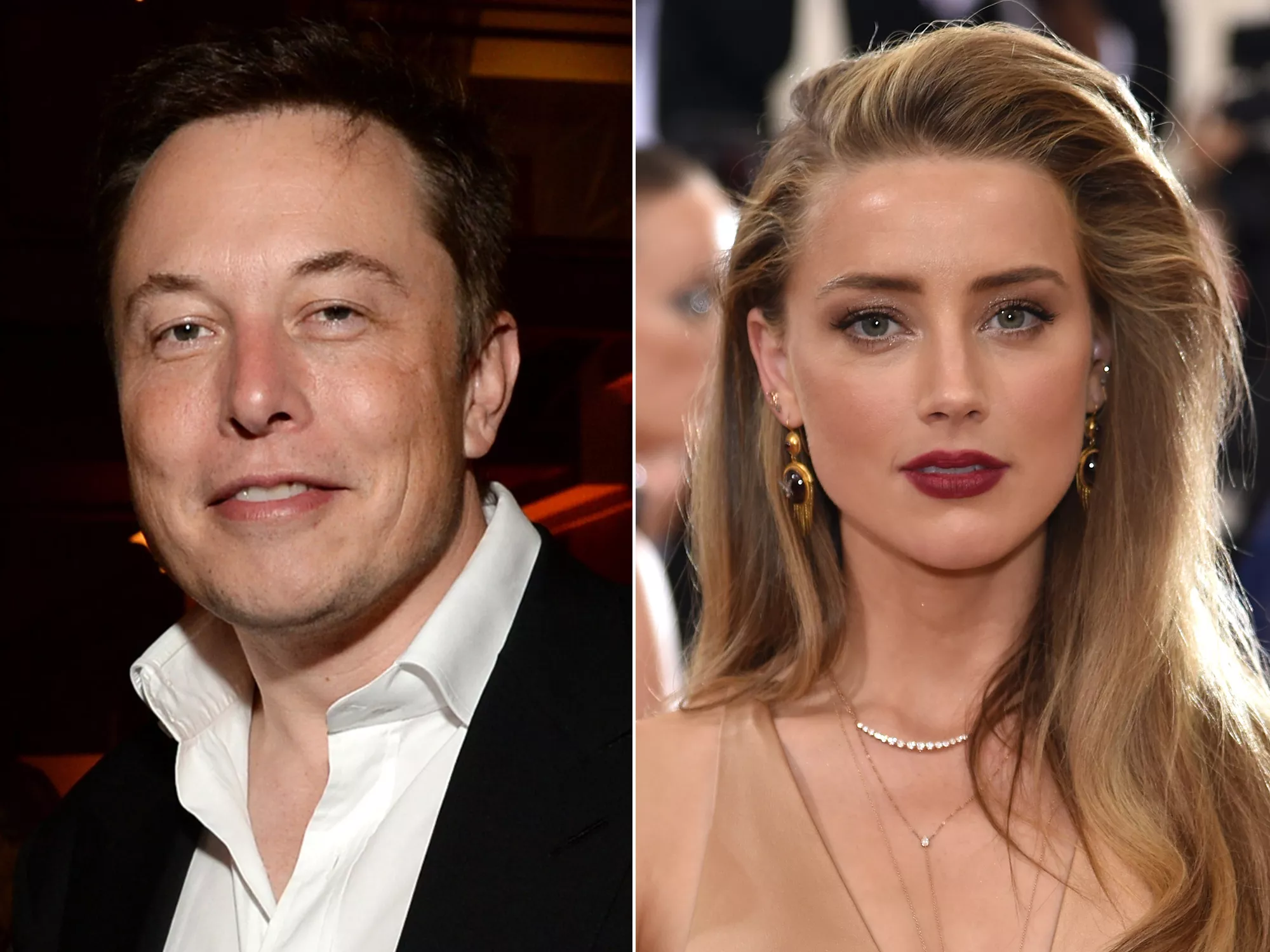 Foto Elon Musk, Amber Heard, People